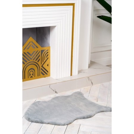 Carpet, size 70x105 cm, gray color-1