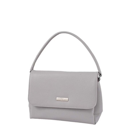 Messenger bag, lightning department, gray color 16x26x10cm
