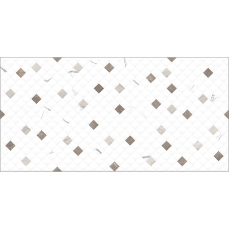 Tile facing mosaic Siluet GT White, GT125VG 50x25-2