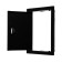 Revisionine Luke "Vento" DR1015, 100 x 150 mm, plastic, black