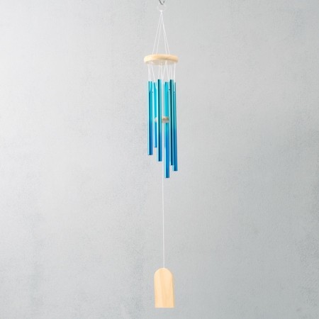 Wind Music Metal "Gradient" Blue 6 tubes 75 cm