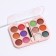 Palette of shadows for eyelids 12 colors