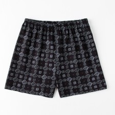 Panties for a boy, black color/labyrinth, height 116 cm (60)