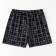 Panties for a boy, black color/labyrinth, height 116 cm (60)