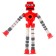 Developing toy "Robot" with suction cup, color mix