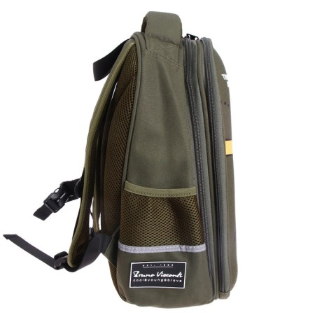 Frame backpack 38 x 30 x 20 cm, + pencil case, Bruno visconti "attention"-3