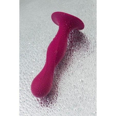 Satiffyer Double Ball-R phallimitator, 18 cm, silicone, red color-4