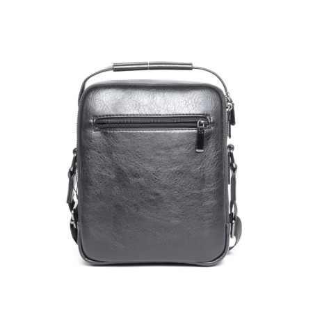 Bag Cross-Body Men, Eco-leather, De-Gosa Black, 23x8x15 cm-1