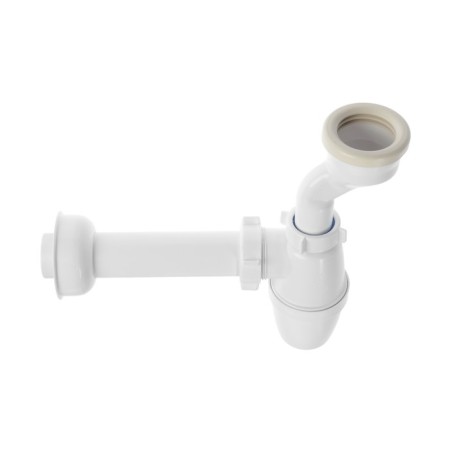 Siphon for Pissuar ORIO RV-31009, 1 1/4 "x 40 mm, with a cuff d = 40/46 mm, with a pipe 40x40 mm-1