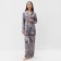 Female pajamas (shirt and trousers) KAFTAN "Dragon", size 52-54, gray
