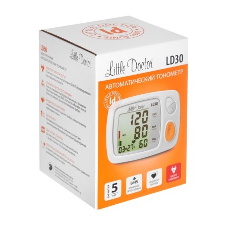 Little Doctor LD-30 tonometer, automatic, cuff 25-36 cm, 4haa, with an adapter-4