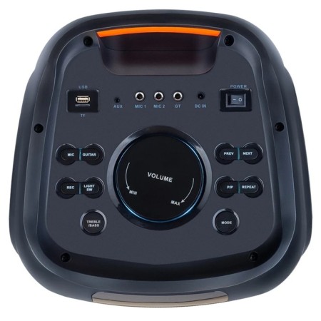 Portable karaoke system Perfeo Power Box 35 Flame, 35 W, AUX, USB, SD, BT, Black-4
