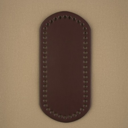 Donce for a bag, 22 × 10 × 0.3 cm, brown color-1