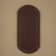 Donce for a bag, 22 × 10 × 0.3 cm, brown color