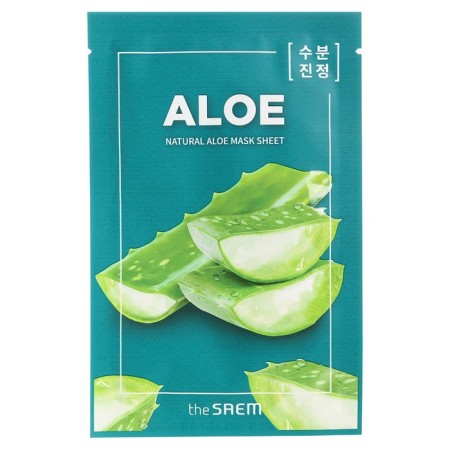 Facial face mask The Saem Natural Mask Sheet Aloe, 21 ml