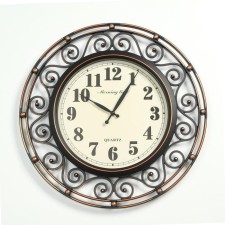 Watching clock, series: interior, 