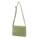 Messenger bag, valve department, green color 21x26x7cm