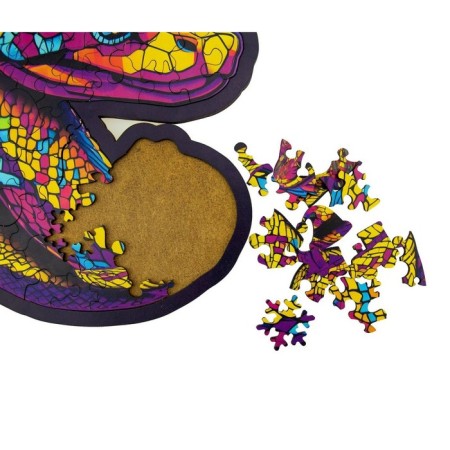 Puzzle Lesch "Anaconda" on the substrate, 52 children.-5