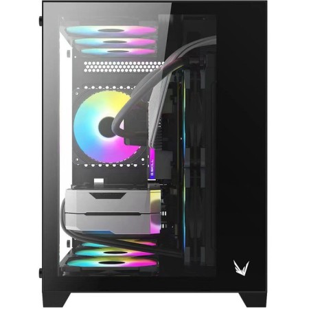 Корпус Formula Crystal Z5 черный без БП mATX 11x120mm 2xUSB2.0 1xUSB3.0 audio bott PSU-4