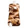 Water flask, 400 ml, "camouflage", 26 x 12 cm, brown