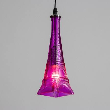 Suspendor “Eiffel” E14 40W Violet 8x8x27-127cm-2
