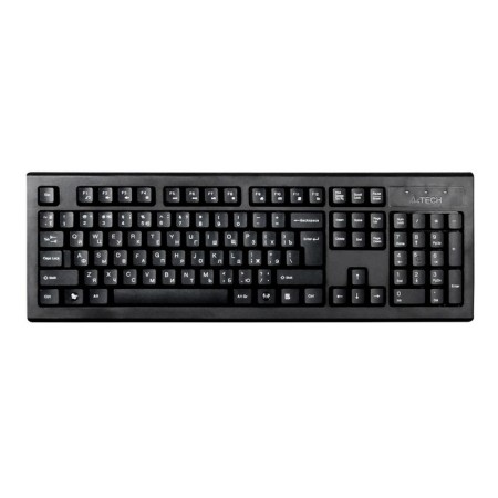 Keyboard + Mouse A4Tech 7100N CLAV: Black Mouse: Black USB Wireless-1