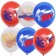 Shar Latex 12 "Russia", set 25 pcs., Mix