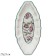 Oval Lenardi dish "Gloria", size 27x13 cm