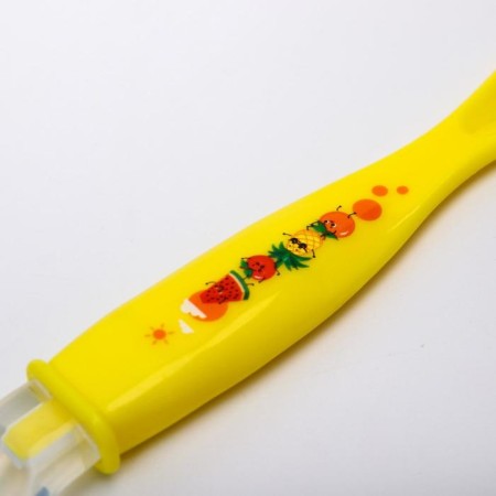 Spoon silicone children's "fruit party"-4