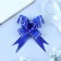 Baltic Babochka No. 3 "Golden Strips", blue