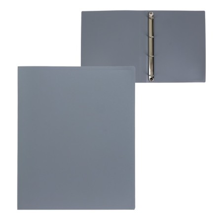 Folder on 4 rings A4, Calligrata, 25 mm, 500 μm, gray