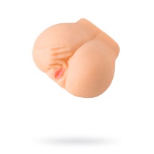 Masturbator Realistic Toyfa Juicy Pussy Chantal, with vibration, vagina and anus, 14.5 cm
