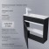 Tumbling under the Uperwood Modul sink, 60 cm, suspended, matte, black