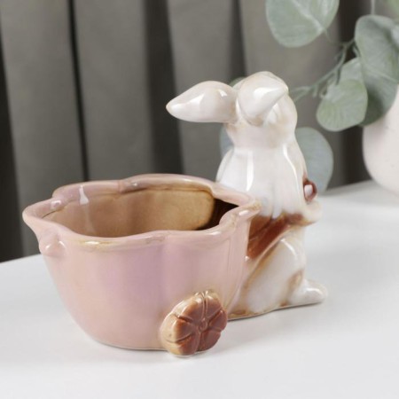 Ceramic candy "Bunny", 20 × 13 × 14 cm, color mix-1