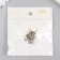 Brads for scrapbooking "Strazinki" set 10 pcs mix 1.4x0.8x0.8 cm