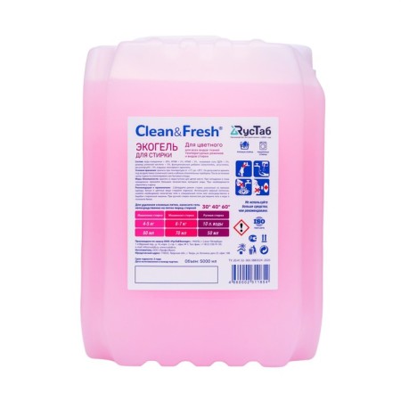 Clean & Fresh washing gel for colored linen, 5 l-1