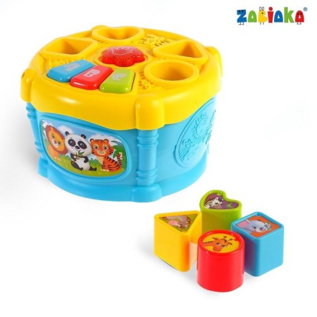 Developing toy "Musical Sorter", sound, color mix-2