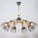 Ricardo chandelier 8he27 40W black 71x71x38-65cm Bayerlux