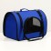 Bag - Animal carrying, 2 entrance, 49 x 30 x 35 cm, blue