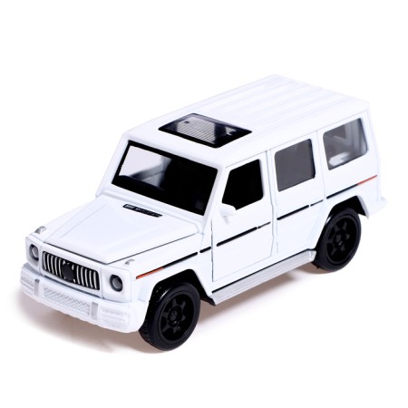 Metal machine "SUV", light, sound, doors, hood, inertia, color of mixes open-6