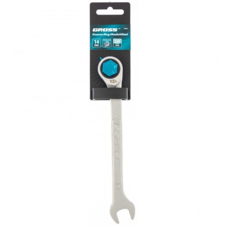 Combined rattling key GROSS 14852, 14 mm-3