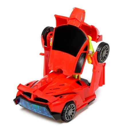 Robot radio -controlled “Lambo”, transforms, works from batteries, color mix-5