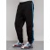 Sports male trousers, size 50, black color
