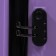 Middle suitcase 24 "Code lock, purple color