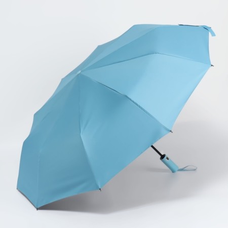Automatic “monoton” umbrella, 3 additions, 10 spokes, r = 51 cm, blue color-4