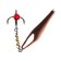 Loof Vertical Winter Lucky John Double Blade with a chain and a tee, 4.5 cm, CS blister