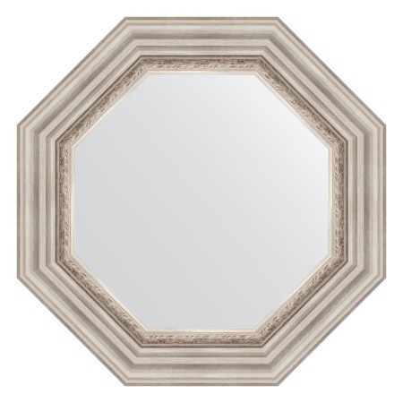 Mirror in the baguette frame, Roman silver 88 mm, 56.6x56.6 cm
