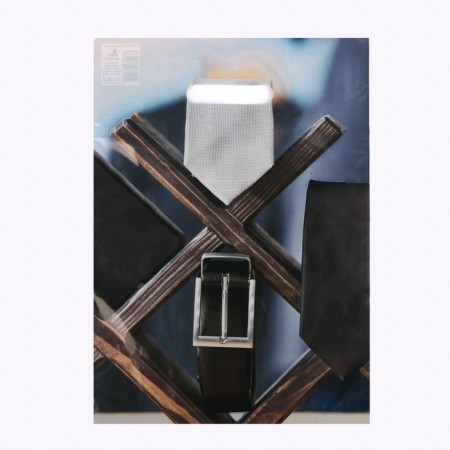 Package "Male Style", polyethylene with a cut -off pen 29x40 cm, 35 μm