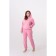 Female suit, size 44, pink color