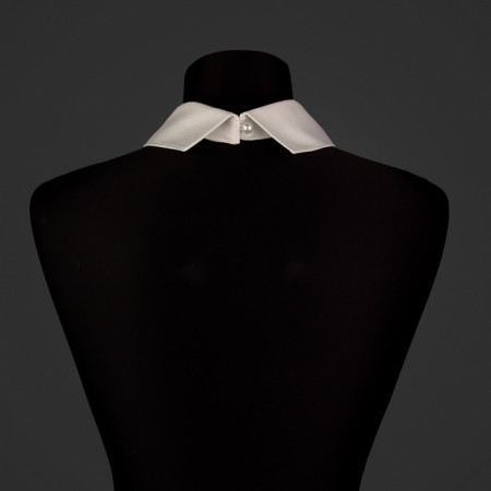 Removable collar, 43 × 5 cm, ivory color-9